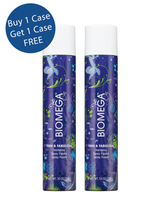 (12) BIOMEGA Firm & Fabulous Hairspray - 10 oz, (12) BIOMEGA Hairspray - 10 oz FREE